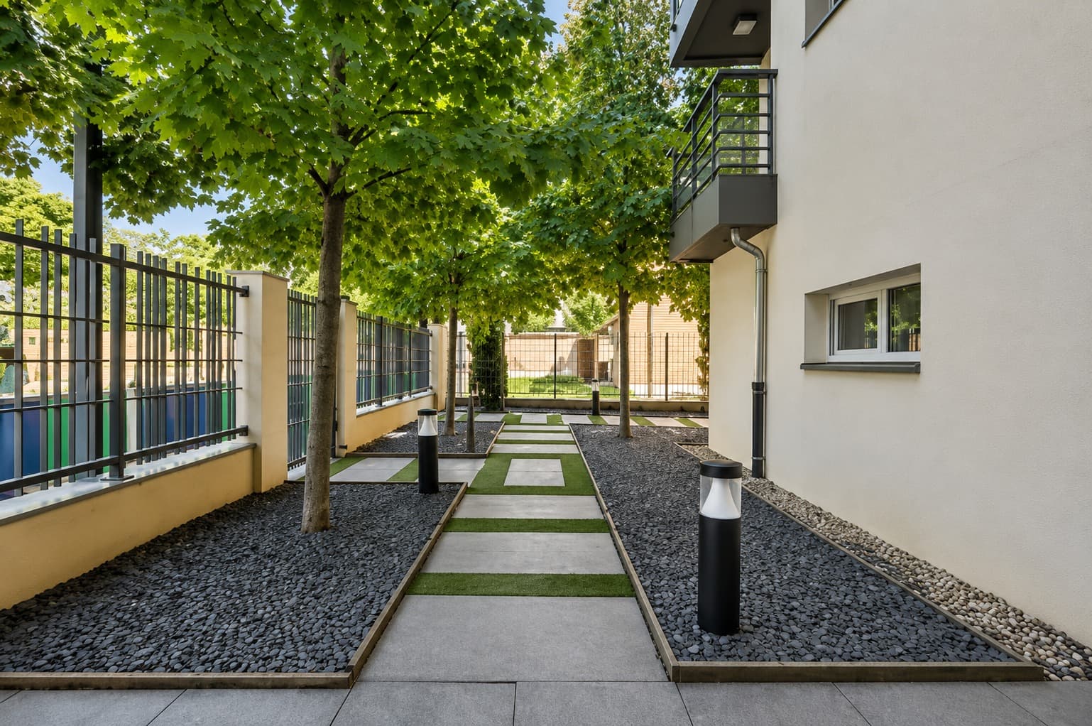 Résidence de l'appartement T3 à vendre à Villeurbanne Grand Clément